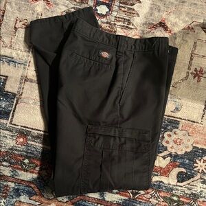 Dickies Men's Grey Flex Pants with Cargo Pockets